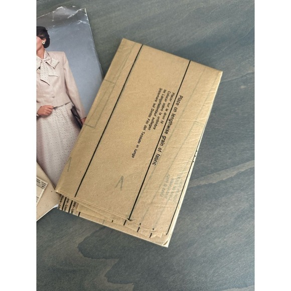 See and Sew Vintage Uncut Misses Jacket and Dress Size 14/16/18 Pattern No 5268 - Picture 7 of 7